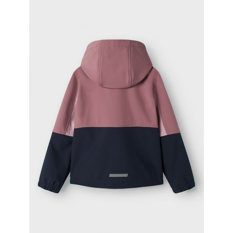 NAME IT Kids Alfa 08 "Unlimited" Softshell Jakke - Grape Shake