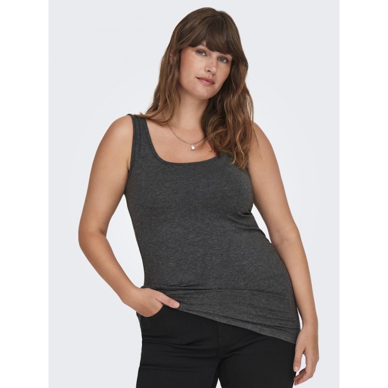 ONLY CARMAKOMA Malle Tank Top 2-Pak - Sort