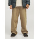 JACK & JONES JR. Alex Baggy Worker Bukser - Elmwood