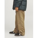 JACK & JONES JR. Alex Baggy Worker Bukser - Elmwood