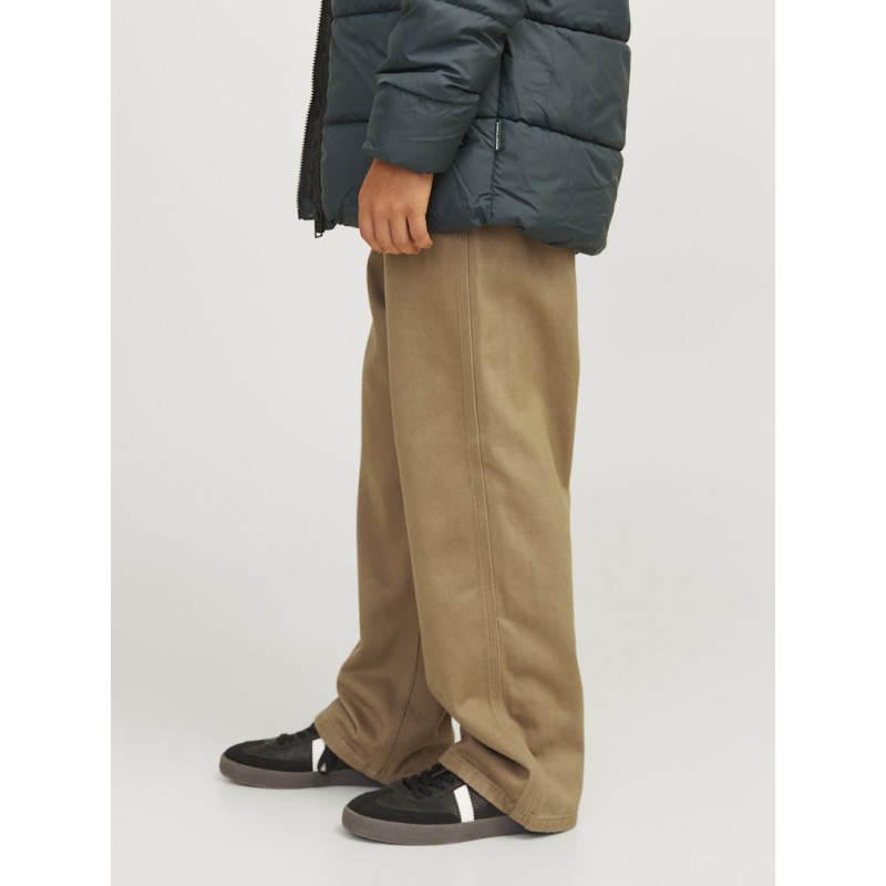 JACK & JONES JR. Alex Baggy Worker Bukser - Elmwood