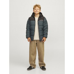 JACK & JONES JR. Alex Baggy Worker Bukser - Elmwood