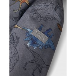 NAME IT Mini Snow 10 Funktions "Dinosaur" Flyverdragt - Mockingbird