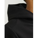 JACK & JONES Junior Fusion Lynlås Hoodie - Sort