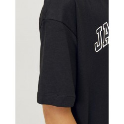 JACK & JONES Junior Caleb Varsity T-shirt - Sort
