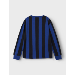 NAME IT Nkmnads Langærmet Nreg Top - Mazarine Blue