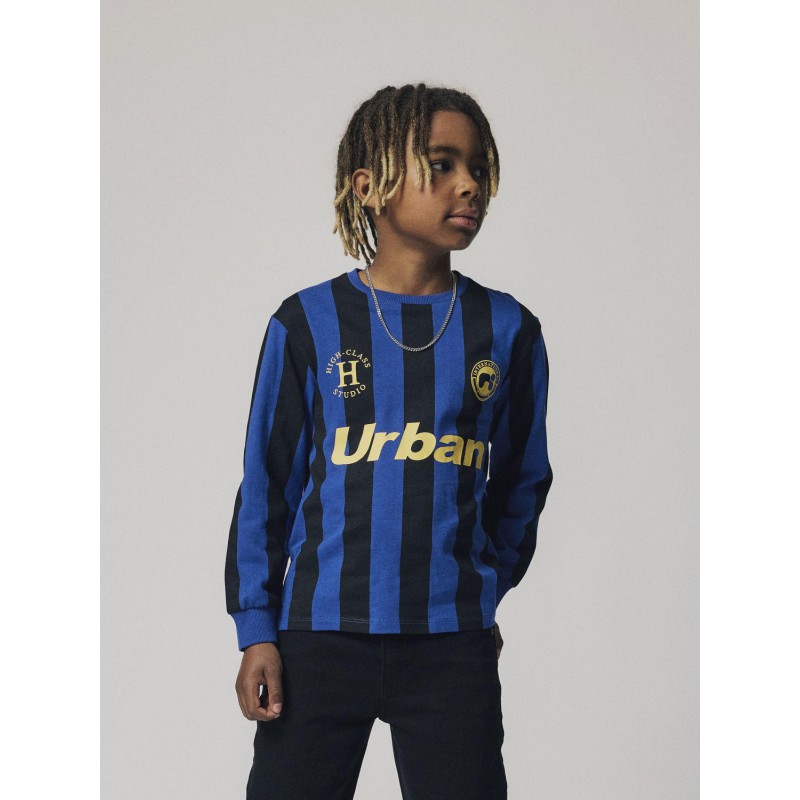 NAME IT Nkmnads Langærmet Nreg Top - Mazarine Blue