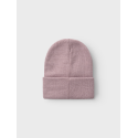 NAME IT Nknmalik Knit Beanie Badge - Mauve Shadows