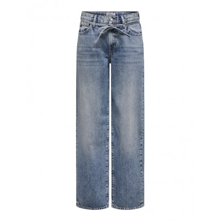 ONLY Gianna Straight Jeans - Light Blue Denim