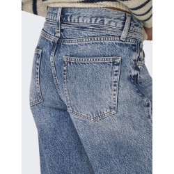 ONLY Gianna Straight Jeans - Light Blue Denim