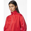 PIECES Pcgrace Langærmet Zip Jakke D2D Jit - High Risk Red