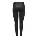 JDY New Thunder Coatede Skinny Jeans - Sort