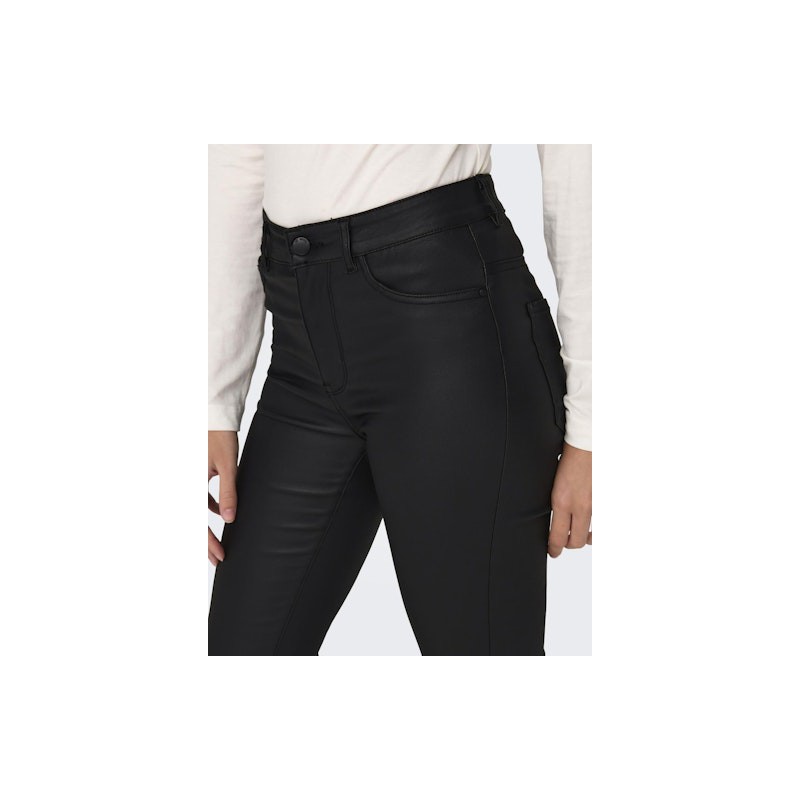 JDY New Thunder Coatede Skinny Jeans - Sort