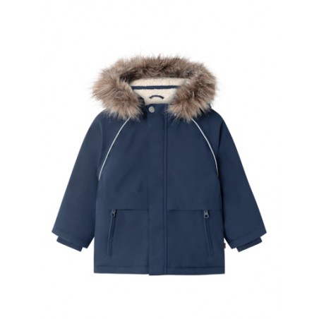 NAME IT Mini Snow5 Vinterjakke - Dark Sapphire