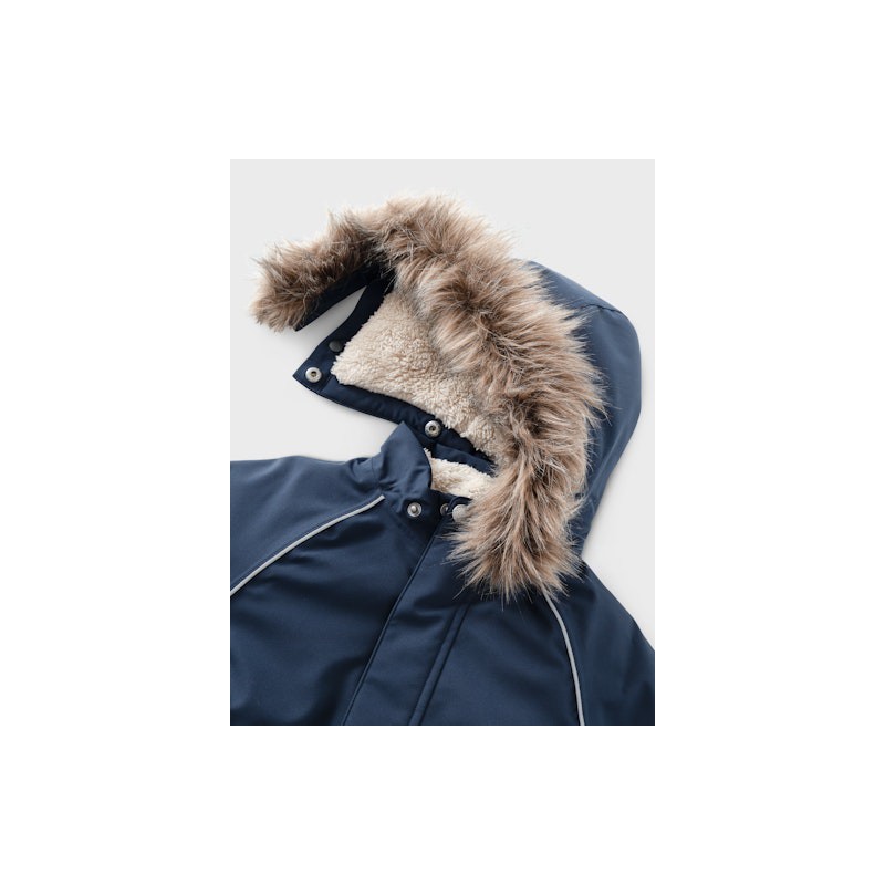 NAME IT Mini Snow5 Vinterjakke - Dark Sapphire