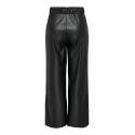 JDY Soya Faux Leather Geggo Bukser - Sort