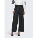 JDY Soya Faux Leather Geggo Bukser - Sort