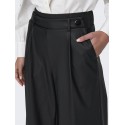 JDY Soya Faux Leather Geggo Bukser - Sort
