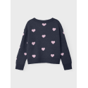 NAME IT Odekortærmeta Langærmet Knit Bf - Dark Sapphire