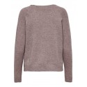 ONLY Lesly Kings L/S Strik Pullover - Rose Brown