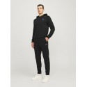 JJ Rebel Logo Hoodie - Sort