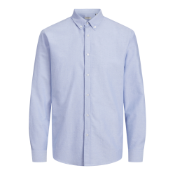 JACK & JONES Jreboscar Shirt Langærmet - Cashmere Blue