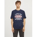 JJ Rebel Casper Crew Neck T-shirt - Sky Captain
