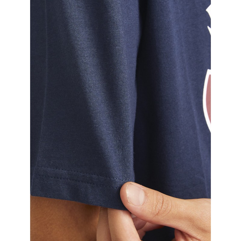 JJ Rebel Casper Crew Neck T-shirt - Sky Captain