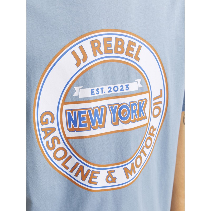 JJ Rebel Casper Crew Neck T-shirt - Mountain Spring