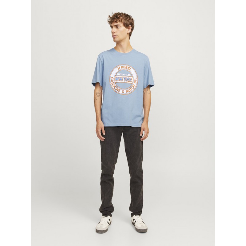 JJ Rebel Casper Crew Neck T-shirt - Mountain Spring