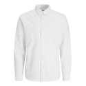 JACK & JONES Jreboscar Shirt Langærmet - Hvid