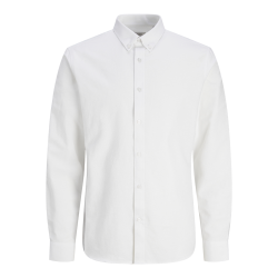 JACK & JONES Jreboscar Shirt Langærmet - Hvid