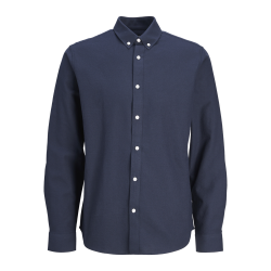 JACK & JONES Jreboscar Shirt Langærmet - Navy Blazer