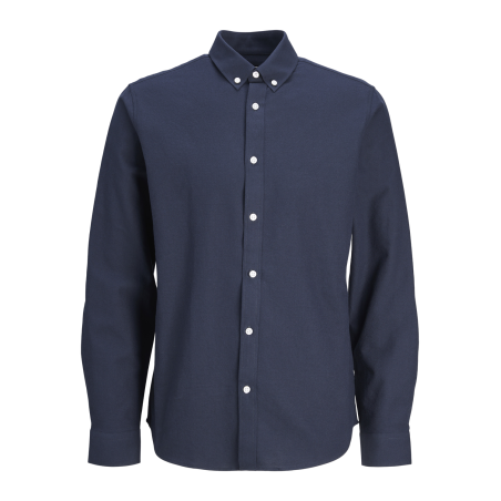 JACK & JONES Jreboscar Shirt Langærmet - Navy Blazer
