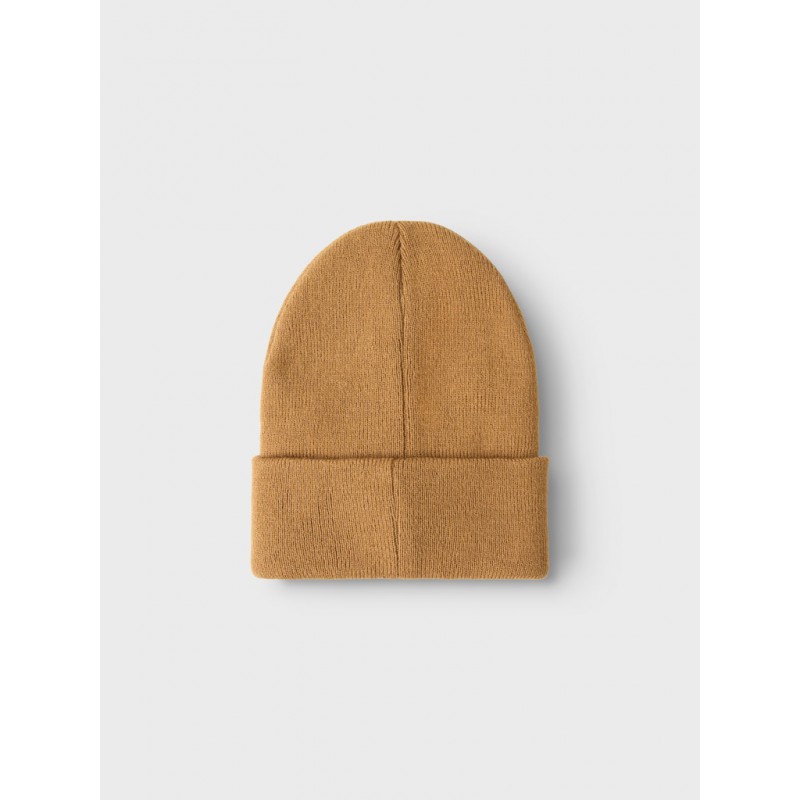 NAME IT Kids Malik Strik Beanie - Brown Sugar
