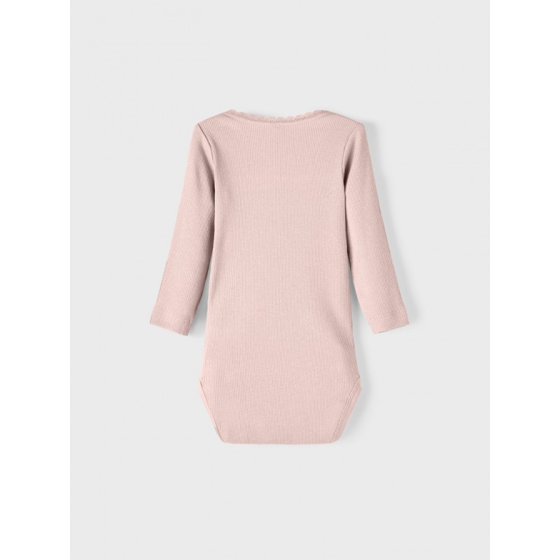 NAME IT langærmet bodystocking | Økologisk Bomuld | Shop trygt her!