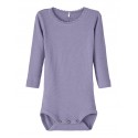 NAME IT Baby L/S Bodystocking | Økologisk Bomuld | Shop trygt her!