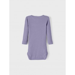 NAME IT Baby L/S Bodystocking | Økologisk Bomuld | Shop trygt her!