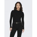 JDY Fransiska L/S Bluse - Sort