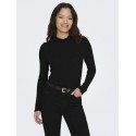 JDY Fransiska L/S Bluse - Sort