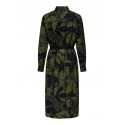 JDY Liza Midi Skjorte Kjole - Winter Moss