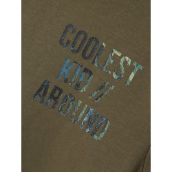 NAME IT Mini Ojver Regular L/S Top - Tea Leaf