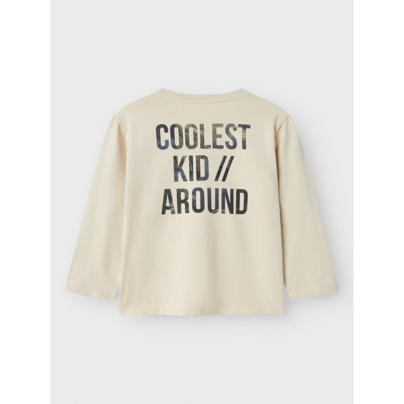 NAME IT Mini Ojver Regular L/S Top - Summer Sand