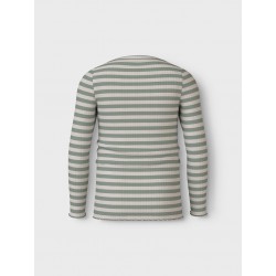 NAME IT Mini Vemma L/S Slim Bluse - Lily Pad