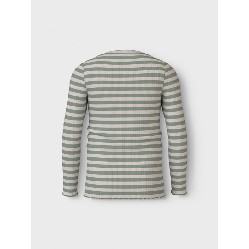 NAME IT Mini Vemma L/S Slim Bluse - Lily Pad