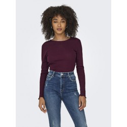 ONLY Carlotta L/S Bluse - Winetasting