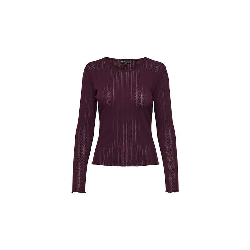 ONLY Carlotta L/S Bluse - Winetasting