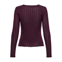ONLY Carlotta L/S Bluse - Winetasting