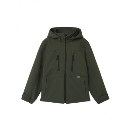 NAME IT KIDS Alfa08 Softshell Jakke - Climbing Ivy