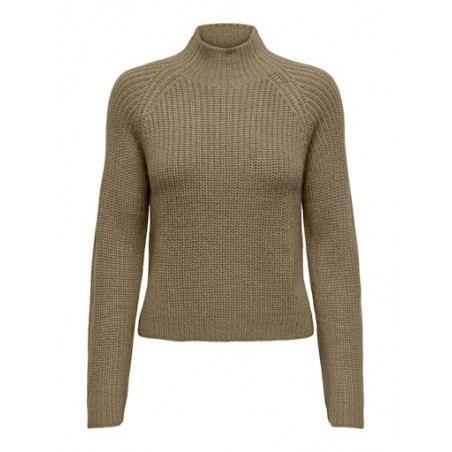 JDY Justy Slit Pullover - Malt Ball